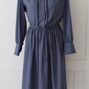 sininen vintage mekko