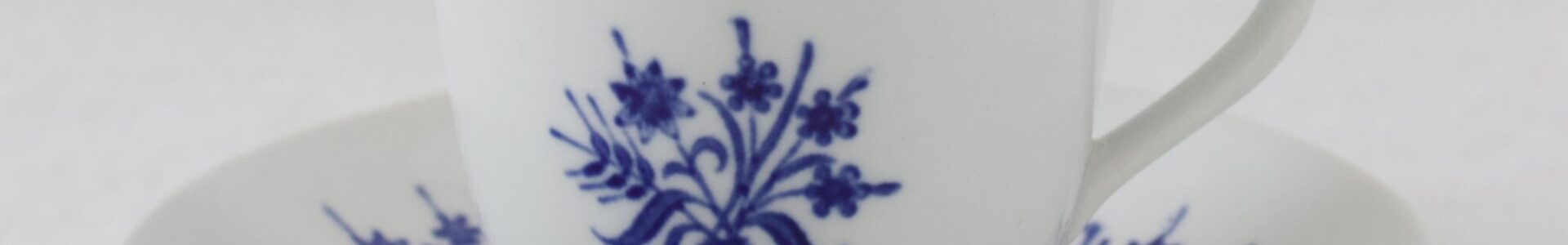 sinikukallinen kahvikuppi, Arabia