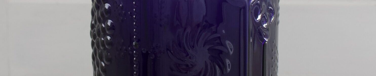 sininen Flora maljakko