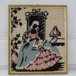 vintage ristipisto taulu