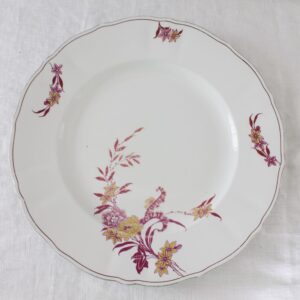 lila kukallinen ruokalautanen, Arabia