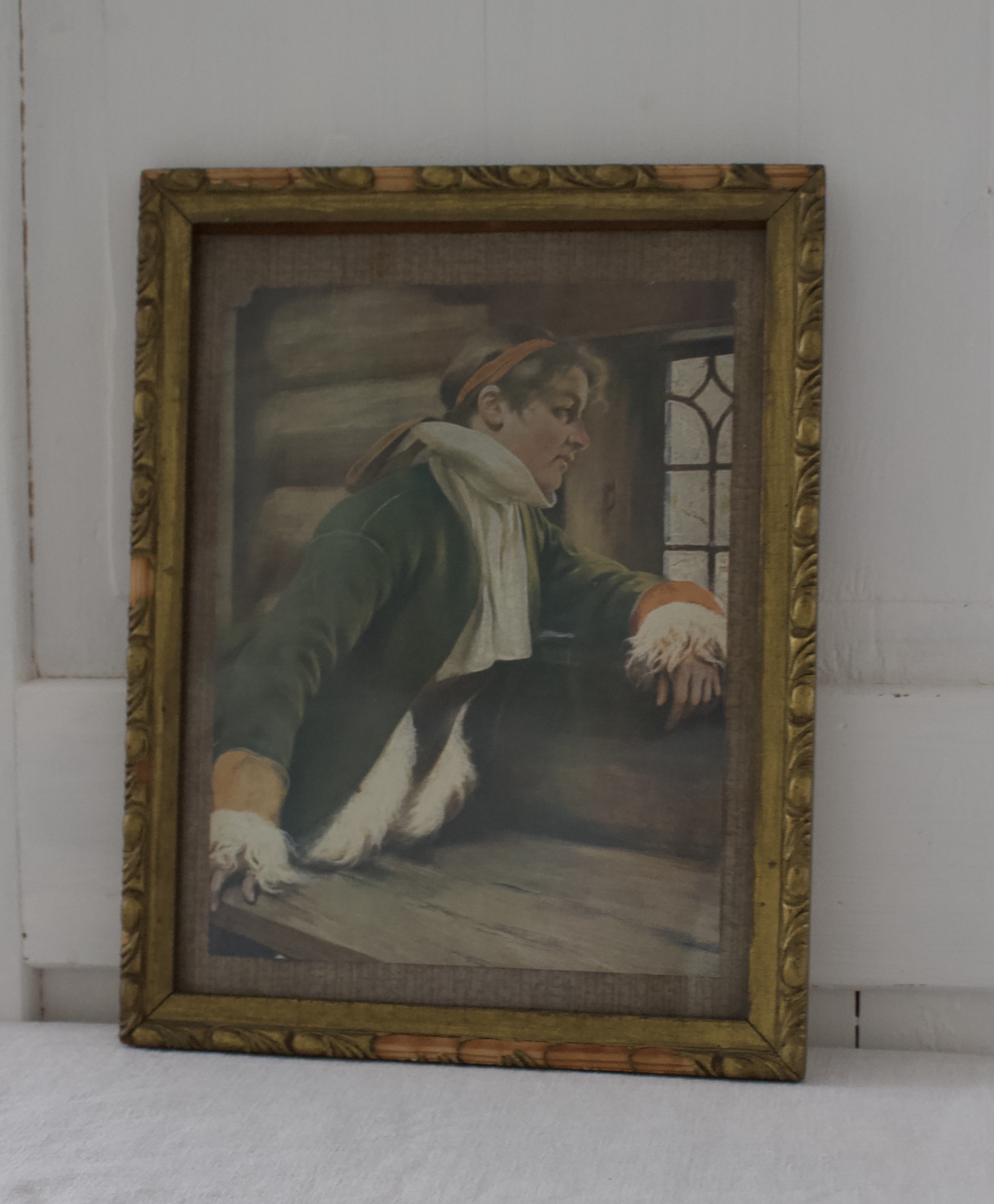 puinen vintage kehys