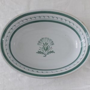 vihreä kuvioinen vati, Arabia