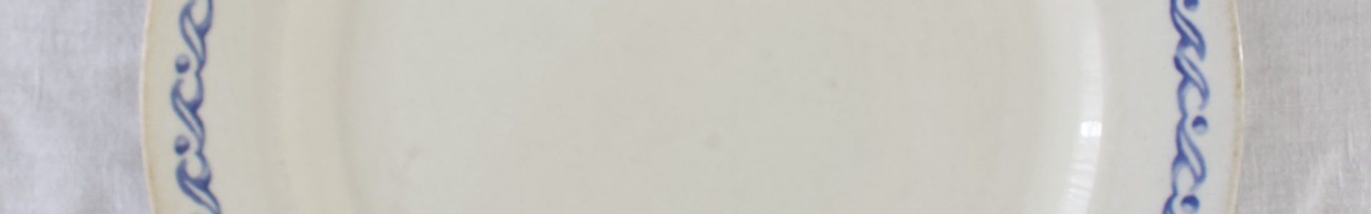 sinikuvioinen ruokalautanen, Arabia