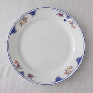 kuviollinen vintage ruokalautanen, Arabia